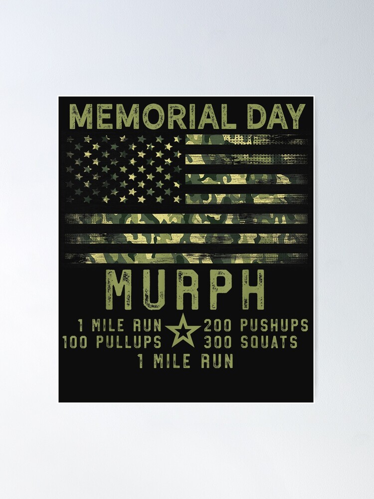 2022 WOD Obsessed Memorial Day Murph Challenge Structured Twill Cap