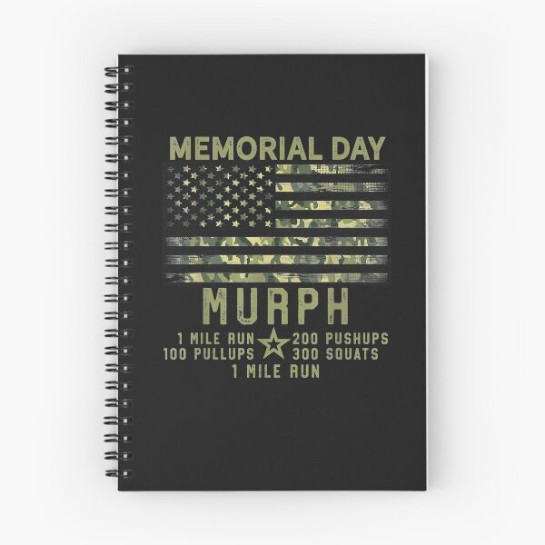 Item preview, Murph Challenge Memorial Day WOD Workout Gear 2021 T-Shirt designed and sold by Lukifo-Quipo.