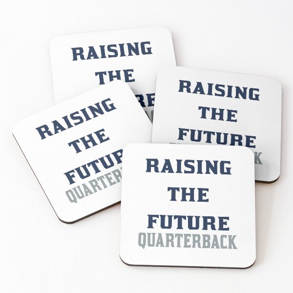 Item preview, Raising The Future Quarterback . Humorous Football Lovers Print.  designed and sold by luvmhykdesigns.