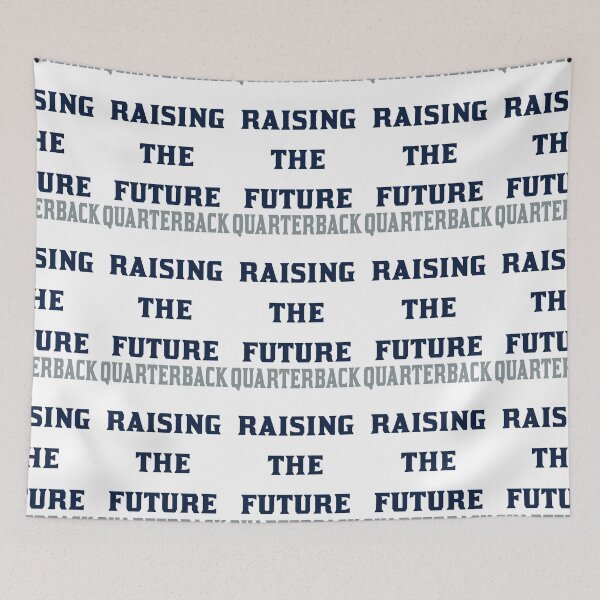 Item preview, Raising The Future Quarterback . Humorous Football Lovers Print.  designed and sold by luvmhykdesigns.