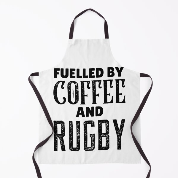 Item preview, Fuelled By Coffee And Rugby, Funny Rugby And Coffee Gift For Mum's, Dad's, Brother's, and Sister's designed and sold by BigJackTees.
