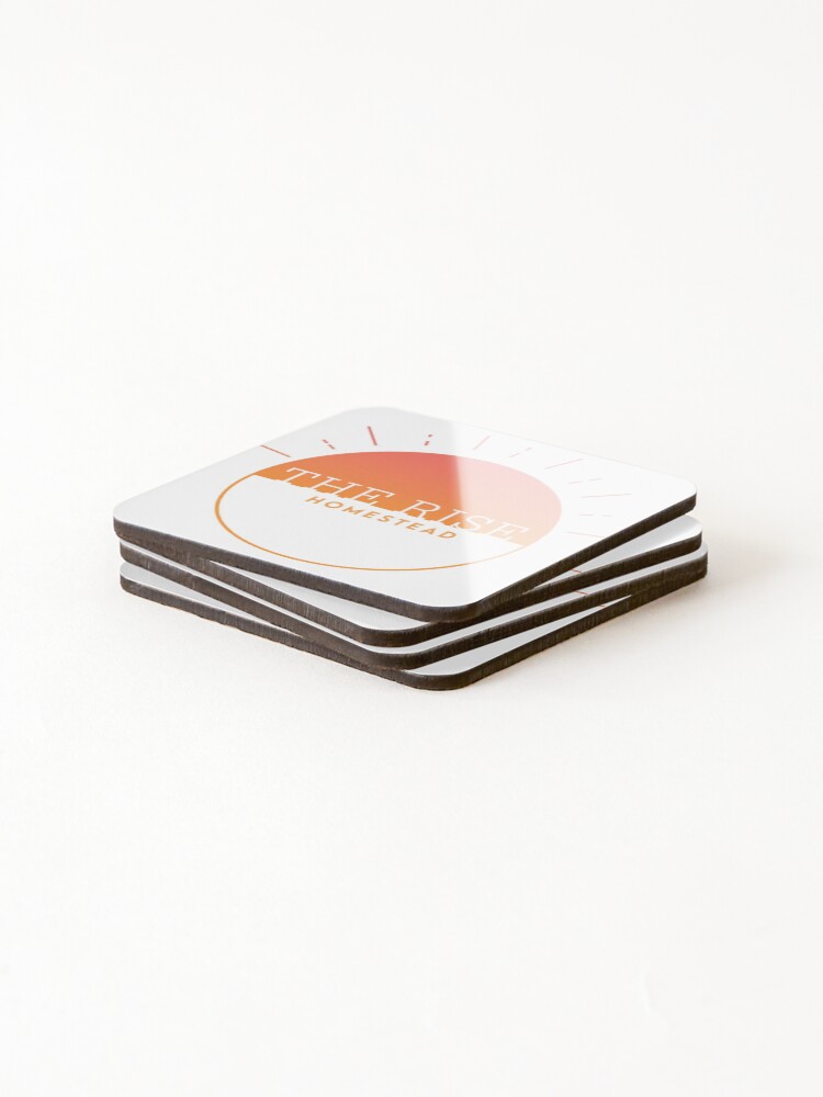 Thumbnail 4 of 5, Coasters (Set of 4), The Rise Homestead designed and sold by jeanpascalremon.