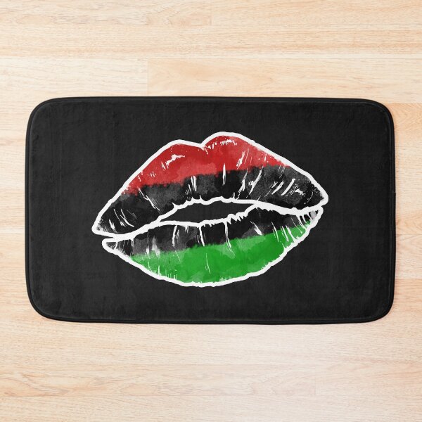 Item preview, African Lips Flag Melanin, Black History Month designed and sold by OnPurposeMarket.