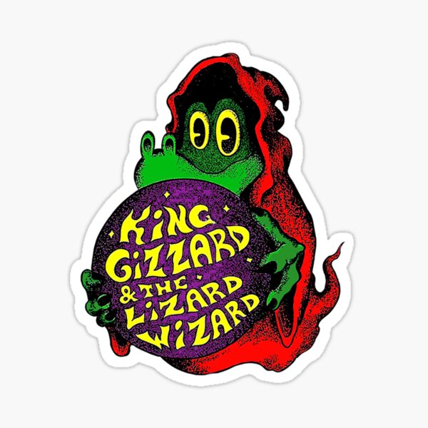king gizzard Sticker