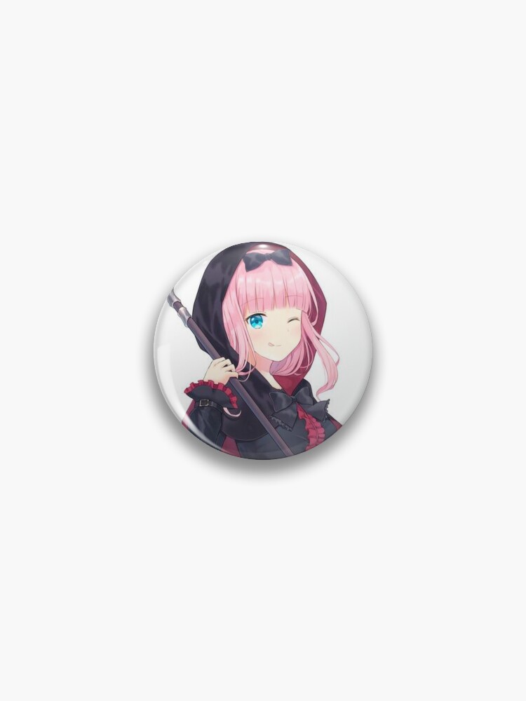 Fujiwara Chika Peeker - Kaguya-Sama  Pin for Sale by Kami-Anime