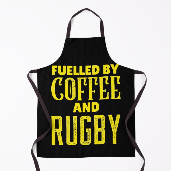 Item preview, Fuelled By Coffee And Rugby, Funny Rugby And Coffee Gift For Mum's, Dad's, Brother's, and Sister's designed and sold by BigJackTees.