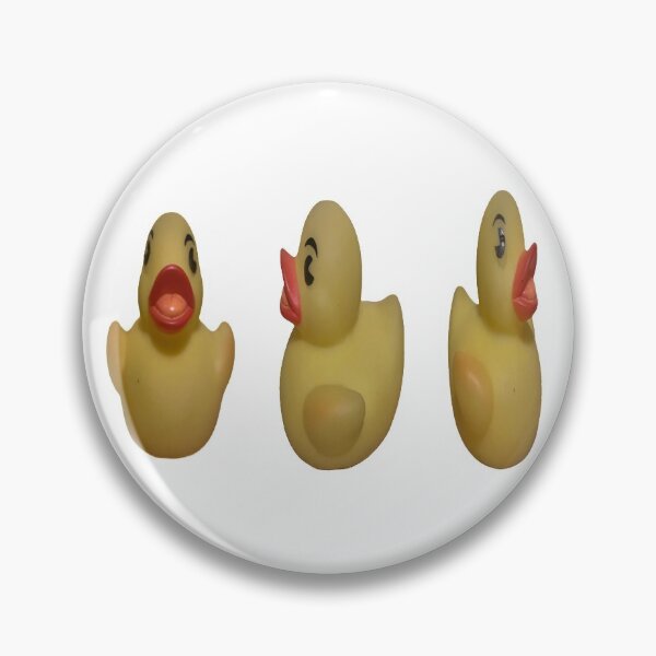 Item preview, THREE CUTE LITTLE YELLOW RUBBER DUCKIES STICKER PACK  designed and sold by RetroPlaceee.