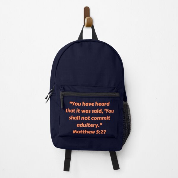 Item preview, Bible Verse Matthew 5:27 designed and sold by Prayingwarrior.