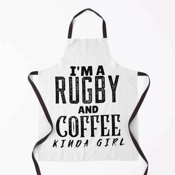Item preview, I'm A Rugby And Coffee Kinda Girl, Funny Rugby And Coffee Gift For Mums, Aunties, Grandmothers And Sisters designed and sold by BigJackTees.