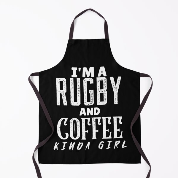 Item preview, 'm A Rugby And Coffee Kinda Girl, Funny Rugby And Coffee Gift For Mums, Aunties, Grandmothers And Sisters designed and sold by BigJackTees.