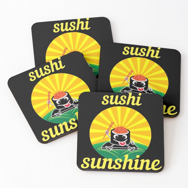 Item preview,   Sushi and Sunshine Vintage Sunset Summer Beach designed and sold by RanirO.