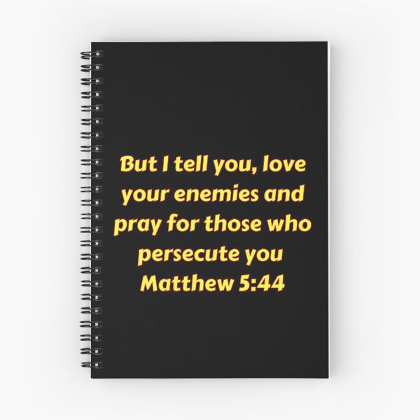 Item preview, Bible Verse Matthew 5:44 designed and sold by Prayingwarrior.