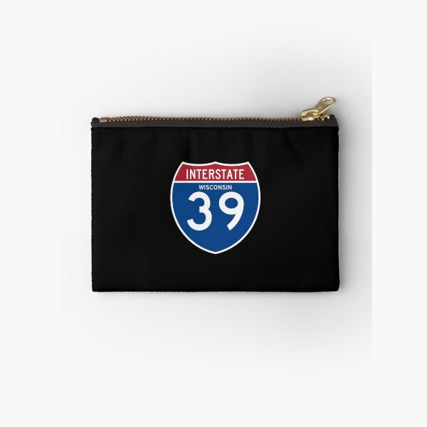 Item preview, Interstate 39 Wisconsin US Highway Shield Street Sign designed and sold by allcitymetro.