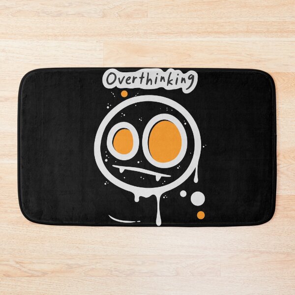 Item preview, Haunted Overthinking Smiley designed and sold by TheImperfecto.