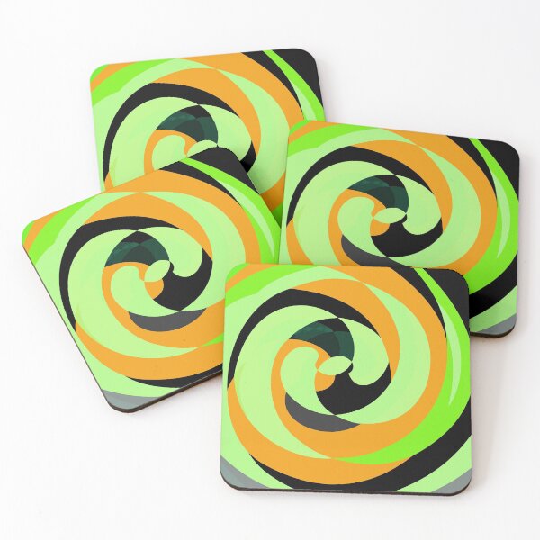 Item preview, Abstract Swirl Green designed and sold by KeithHix.