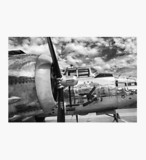 B-25 Mitchell Bomber - WWII, Yankee Warrior Photographic Print