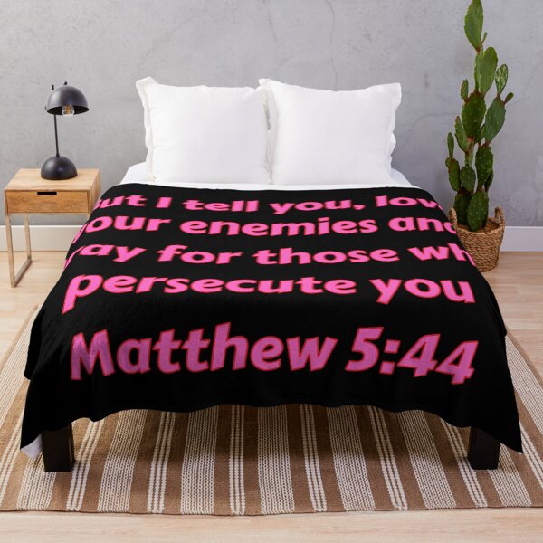 Item preview, Bible Verse Matthew 5:44 designed and sold by Prayingwarrior.