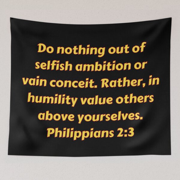 Item preview, Bible Verse Philippians 2:3 designed and sold by Prayingwarrior.
