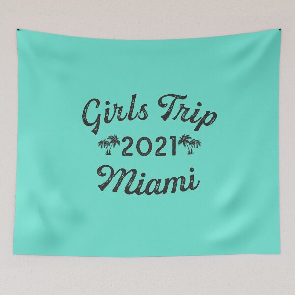 Item preview, Miami Girls Trip 2021 Funny Vacation Road Trip Travel Keepsake Cute Gifts  designed and sold by alenaz.
