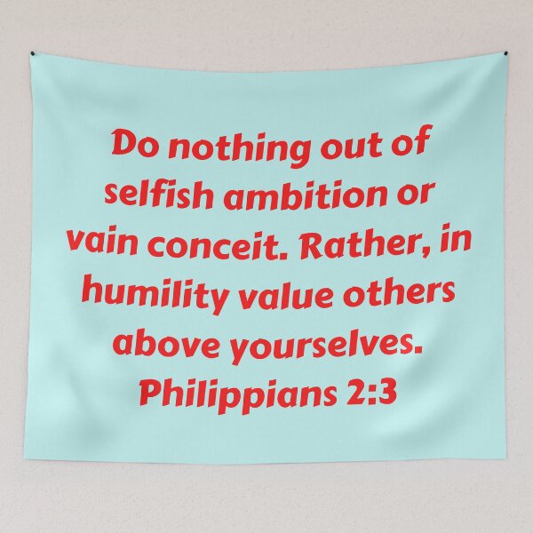 Item preview, Bible Verse Philippians 2:3 designed and sold by Prayingwarrior.