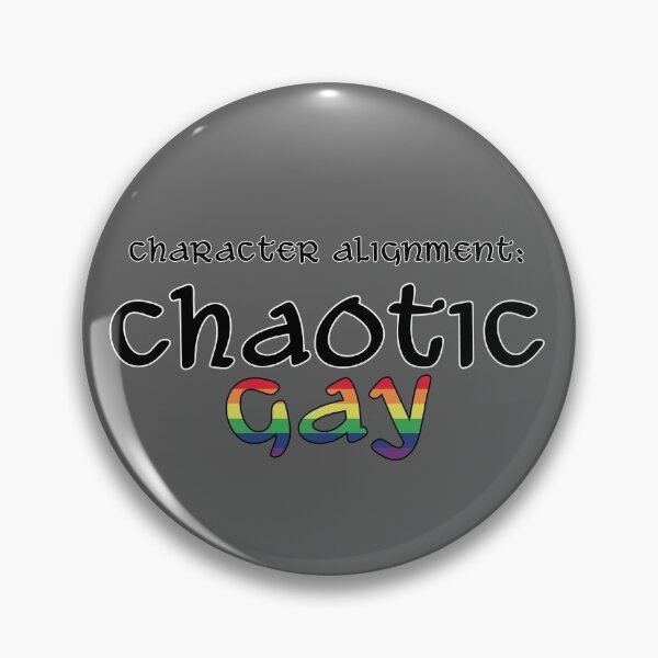 Item preview, Chaotic Gay Alignment Pride designed and sold by DapperZombee.
