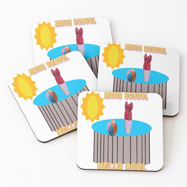 Item preview, ADIOS SCHOOL HELLO POOL  designed and sold by RetroPlaceee.