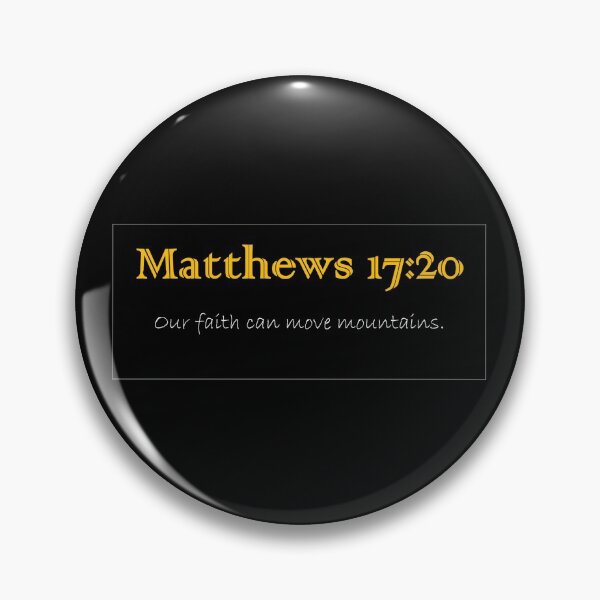 Item preview, Matthews 17:20 designed and sold by LeratoM.