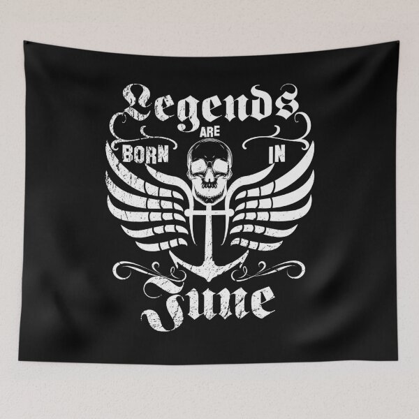 Item preview, Legends are born in June birthday designed and sold by shurikaner.