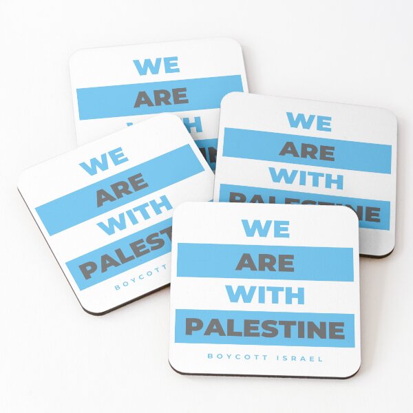 Item preview, Anti Israel- We Are With Palestine designed and sold by SoothingFlower.