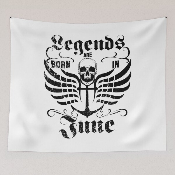 Item preview, Legends are born in June birthday designed and sold by shurikaner.