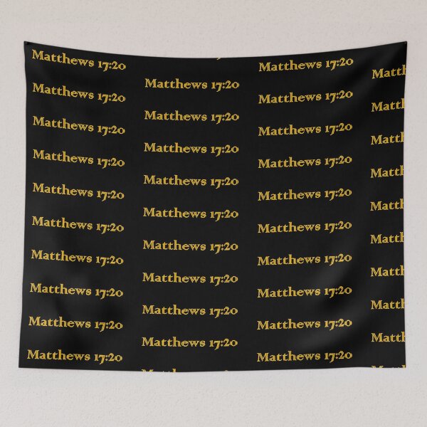 Item preview, Matthews 17:20 designed and sold by LeratoM.