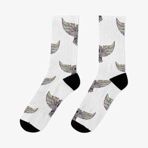 Item preview, Soft Rainbow Owl Attack designed and sold by Chubuter.