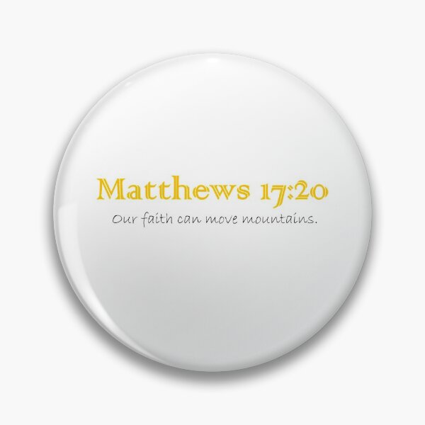 Item preview, Matthews 17:20 designed and sold by LeratoM.