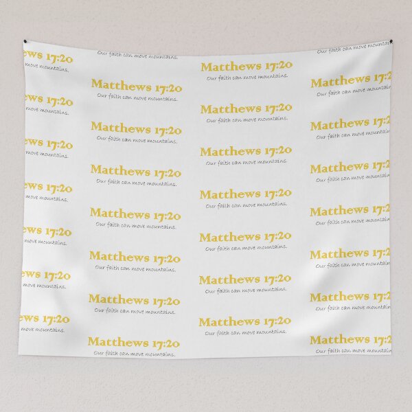 Item preview, Matthews 17:20 designed and sold by LeratoM.