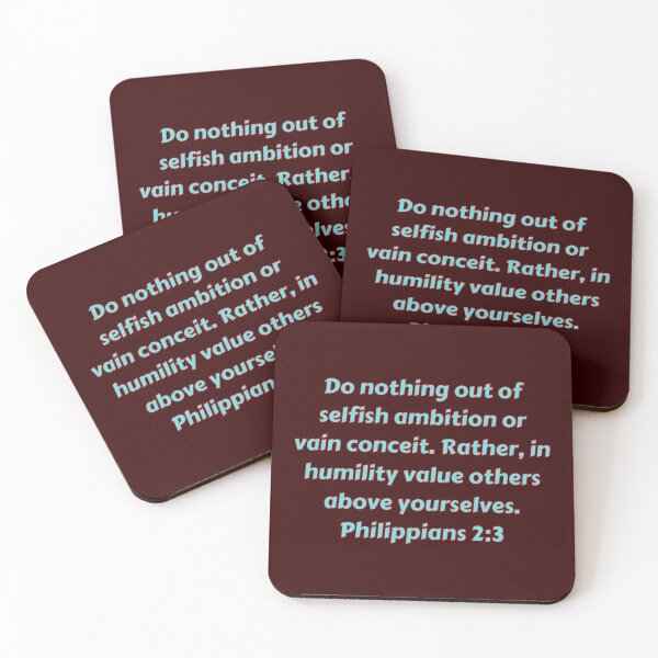 Item preview, Bible Verse Philippians 2:3 designed and sold by Prayingwarrior.