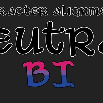 Artwork thumbnail, Neutral Bi Alignment Pride by DapperZombee