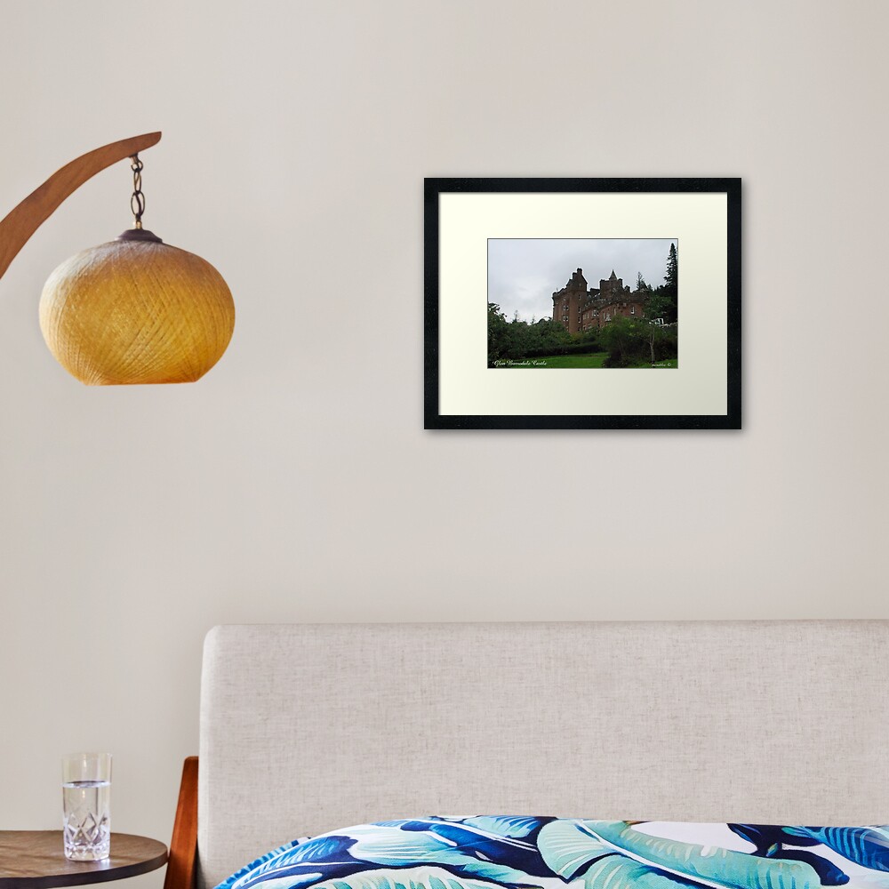 Glenborrodale Castle Framed Art Print