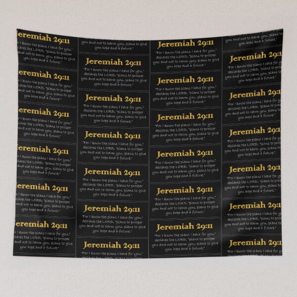 Item preview, Jeremiah 29:11 designed and sold by LeratoM.
