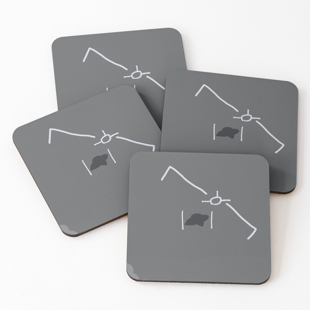 Item preview, Coasters (Set of 4) designed and sold by PyroPython.