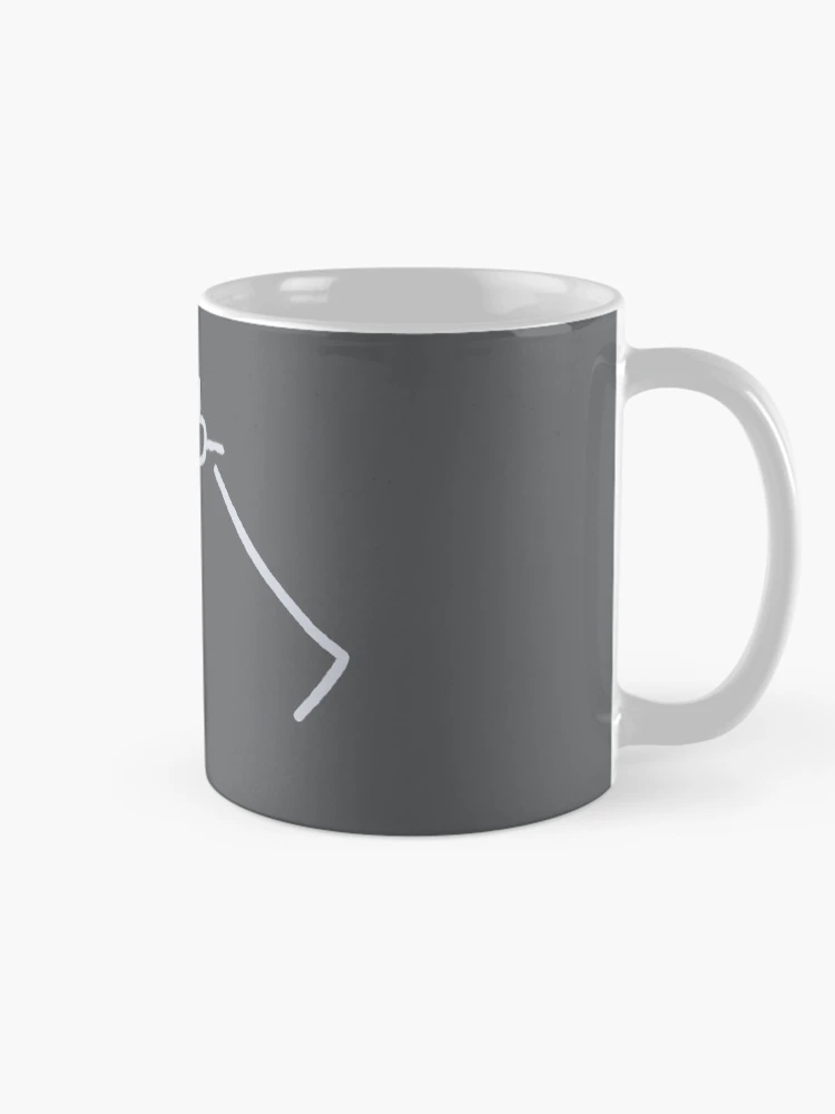 Thumbnail 3 of 6, Coffee Mug, Cartoon Navy UFO designed and sold by PyroPython.