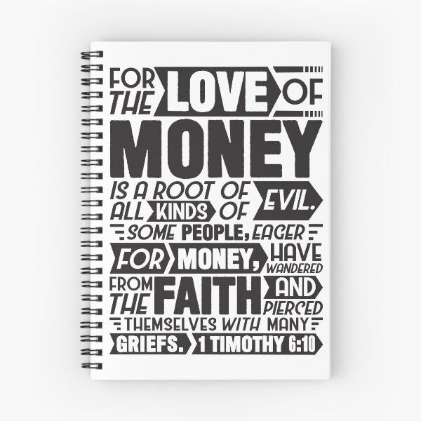Item preview, 1 Timothy 6:10 designed and sold by plushism.