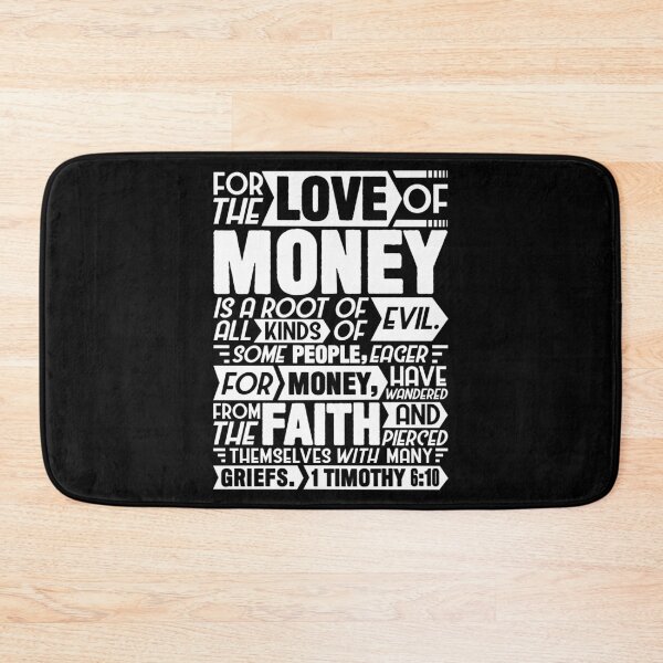 Item preview, 1 Timothy 6:10 designed and sold by plushism.