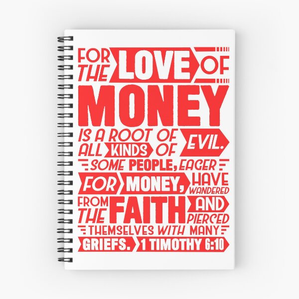 Item preview, 1 Timothy 6:10 designed and sold by plushism.