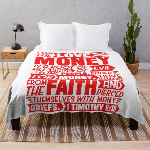 Item preview, 1 Timothy 6:10 designed and sold by plushism.