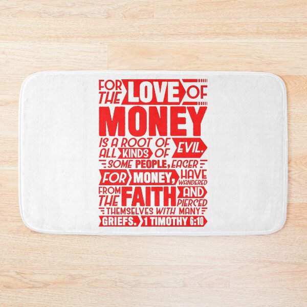 Item preview, 1 Timothy 6:10 designed and sold by plushism.