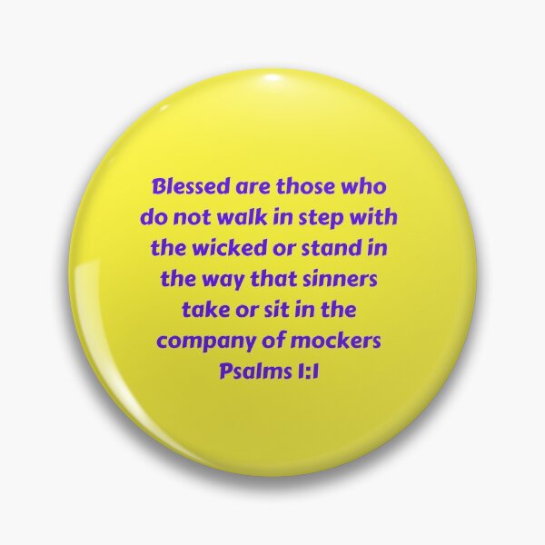 Item preview, Bible Verse Psalms 1:1 designed and sold by Prayingwarrior.
