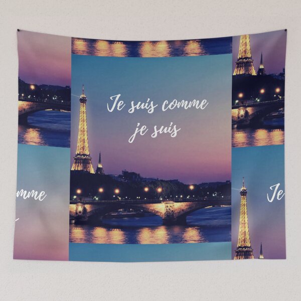 Item preview, I am what I am - popular french quotes theme gifts  designed and sold by RebelliousRosee.