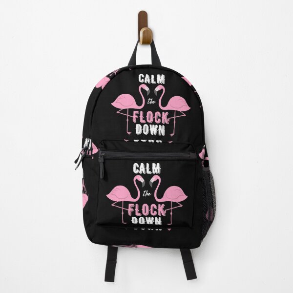Item preview, Calm the Flock Down Flamingos designed and sold by Orchyd.