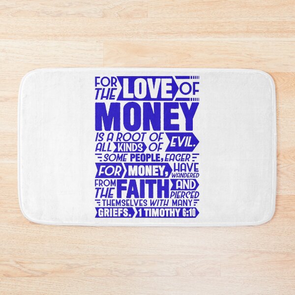 Item preview, 1 Timothy 6:10 designed and sold by plushism.
