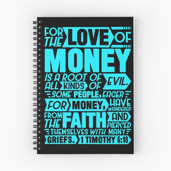 Item preview, 1 Timothy 6:10 designed and sold by plushism.